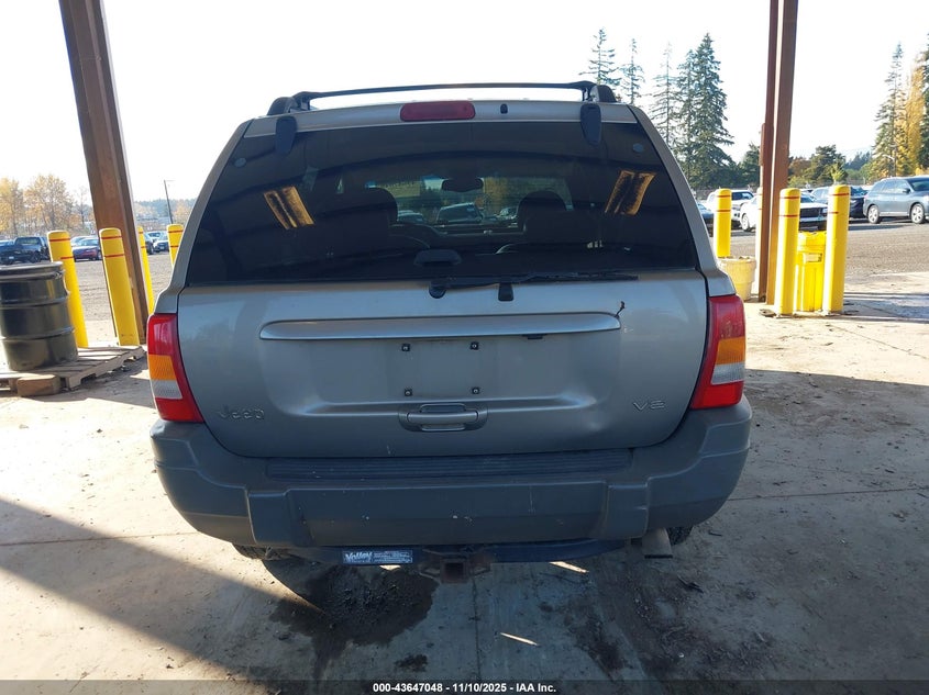 2001 Jeep Grand Cherokee Laredo VIN: 1J4GW48N01C564519 Lot: 43647048