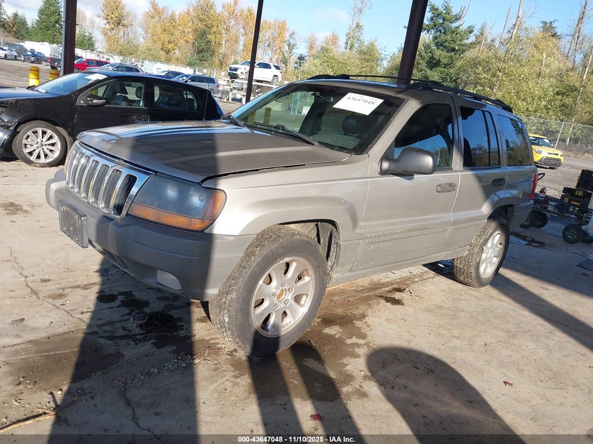 1J4GW48N01C564519 2001 JEEP GRAND CHEROKEE photo no. 2