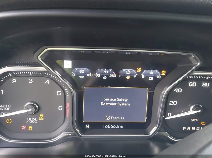 2019 GMC Sierra 1500 Denali VIN: 1GTU9FEL2KZ154558 Lot: 43647066