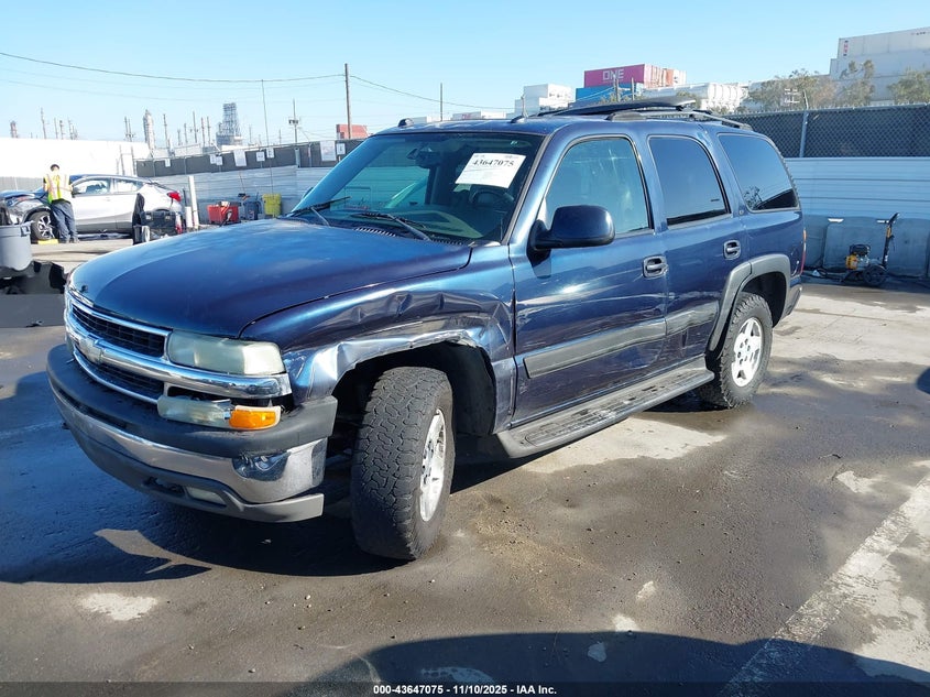 1GNEK13T34R299553 2004 CHEVROLET TAHOE photo no. 2