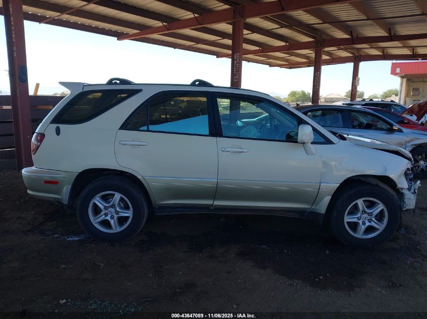 2000 Lexus Rx 300 VIN: JT6GF10U0Y0080649 Lot: 43647089