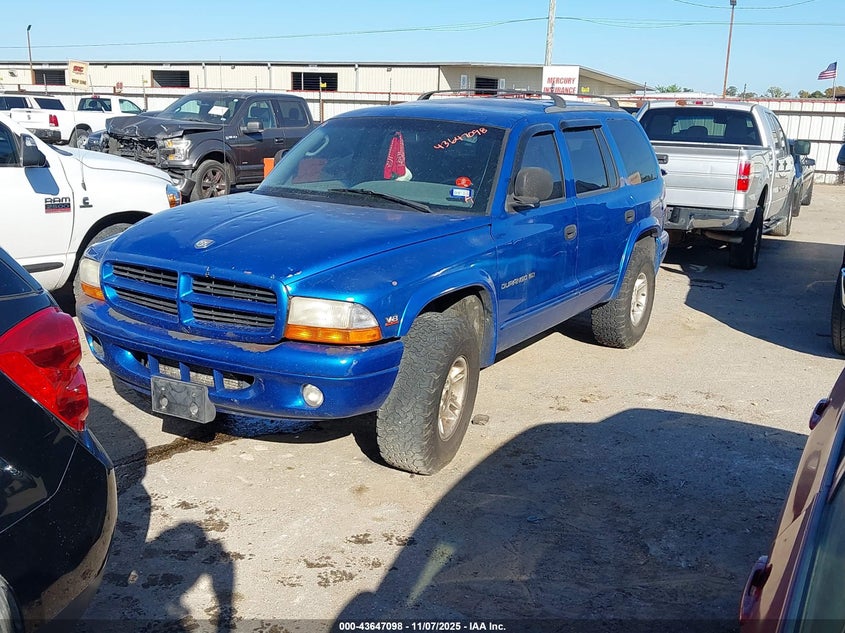 1B4HS28Y4WF165152 1998 DODGE DURANGO photo no. 2