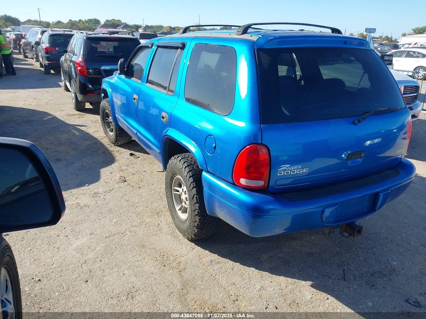 1B4HS28Y4WF165152 1998 DODGE DURANGO photo no. 3