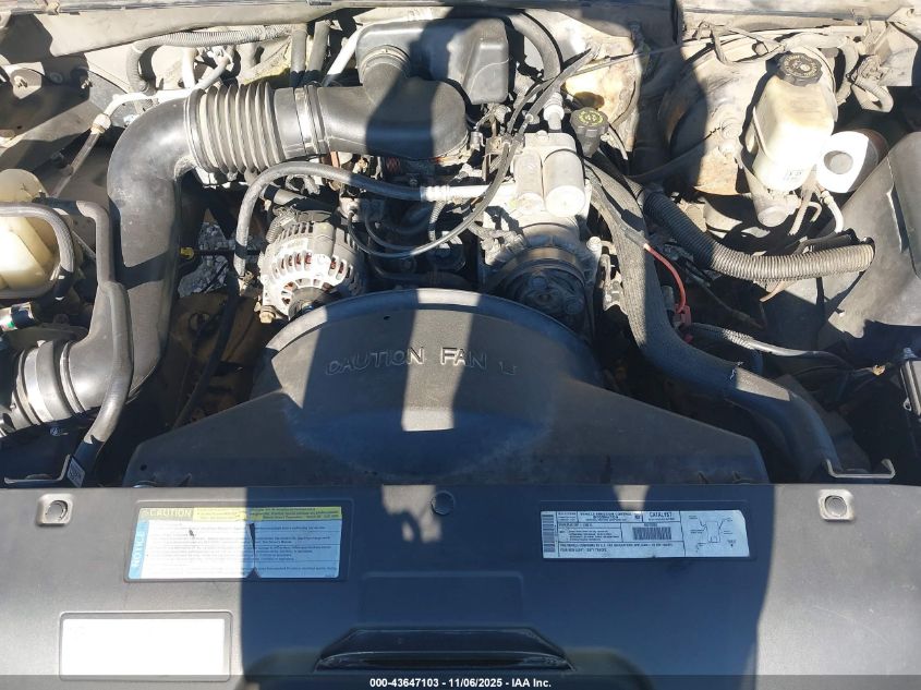 2001 Chevrolet Silverado 1500 VIN: 2GCEC19WX11201565 Lot: 43647103