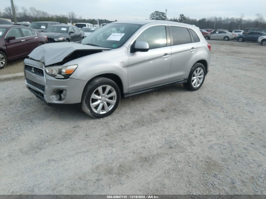 Vin: 4a4ap3au4fe036460, lot: 44142317, mitsubishi outlander sport es 20152