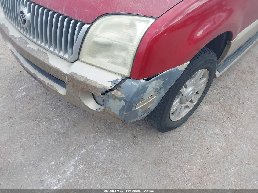 2005 Mercury Mountaineer VIN: 4M2ZU86K05UJ16411 Lot: 43647135