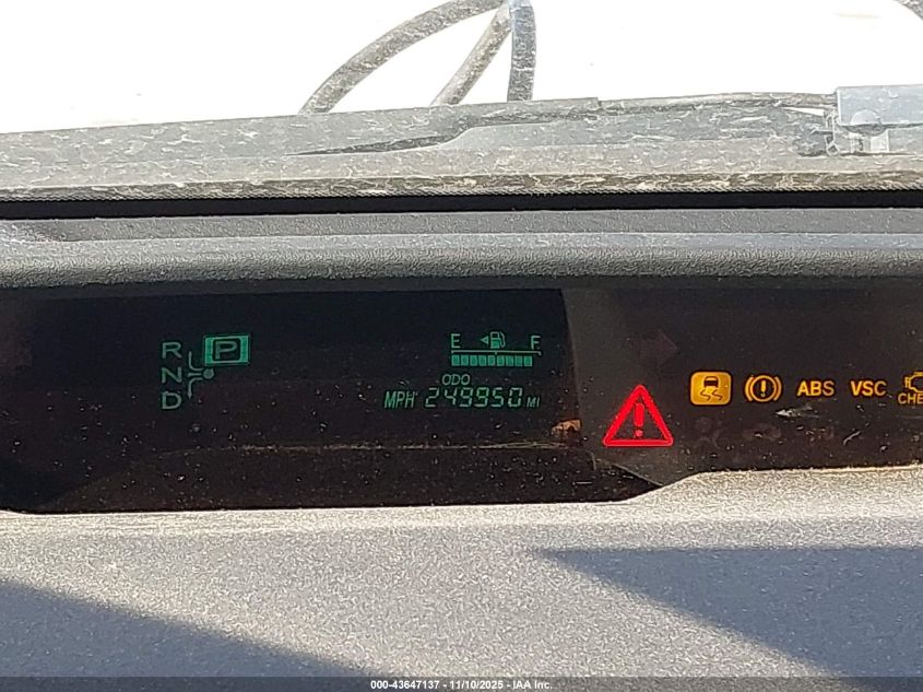 2008 Toyota Prius VIN: JTDKB20U583363079 Lot: 43647137