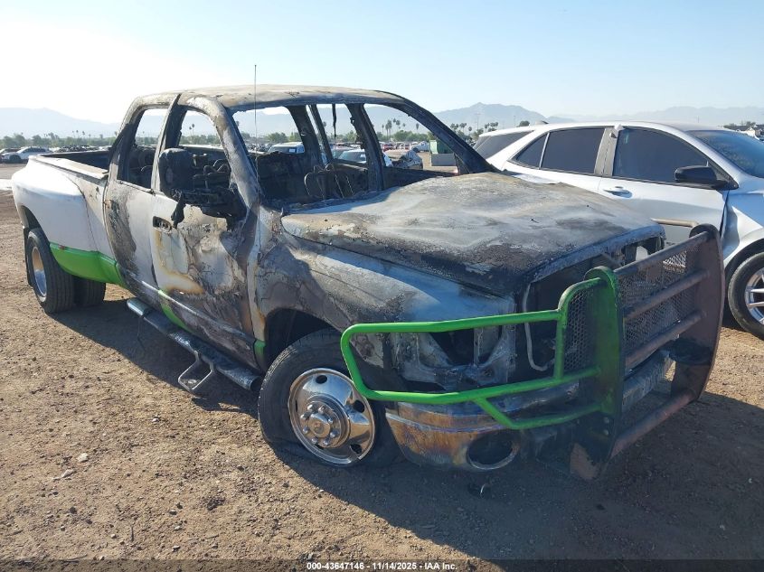 2005 Dodge Ram 3500 Slt/Laramie VIN: 3D7MS48C45G700968 Lot: 43647146