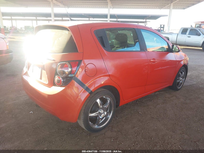 2013 CHEVROLET SONIC LS AUTO 1G1JA6SH7D4110249