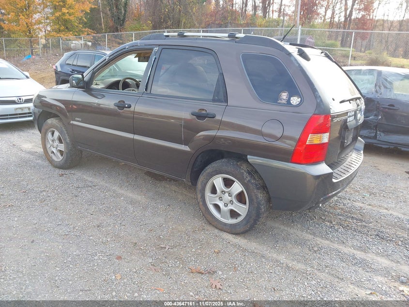 KNDJE724057128770 2005 KIA SPORTAGE photo no. 3
