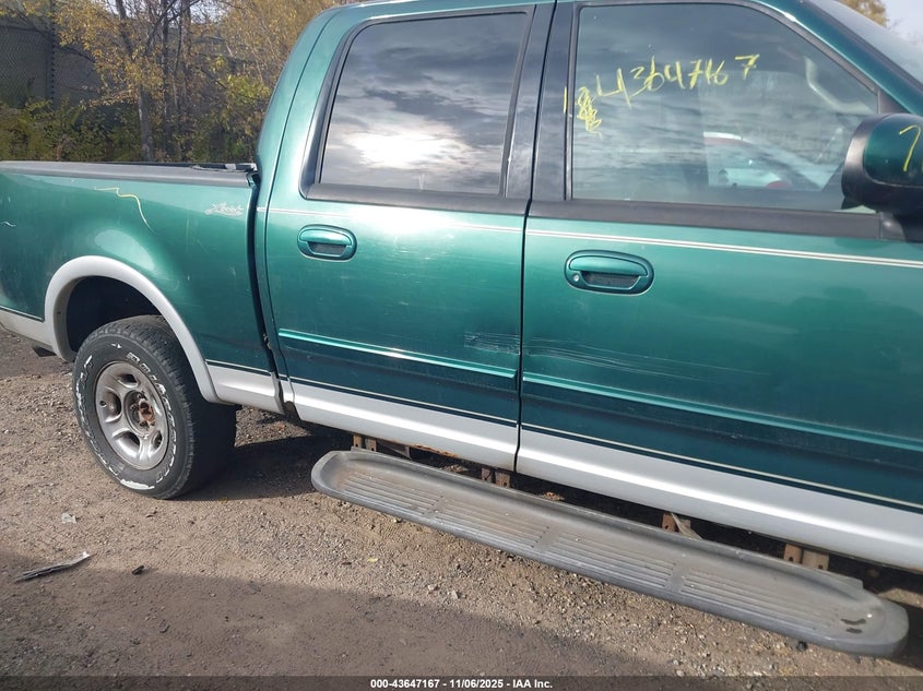 2001 Ford F-150 King Ranch Edition/Lariat/Xlt VIN: 1FTRW08LX1KE35702 Lot: 43647167