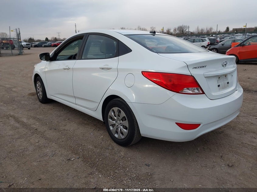 2015 Hyundai Accent Gls VIN: KMHCT4AE5FU881166 Lot: 43647179