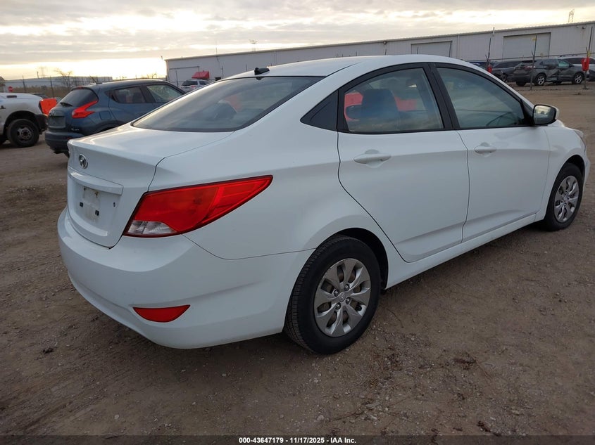 2015 Hyundai Accent Gls VIN: KMHCT4AE5FU881166 Lot: 43647179