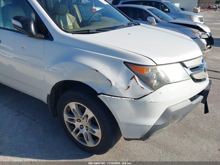 2008 Acura Mdx VIN: 2HNYD28238H502060 Lot: 43647180
