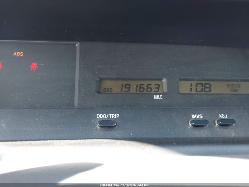 2002 Toyota Avalon Xl VIN: 4T1BF28B52U255632 Lot: 43647184