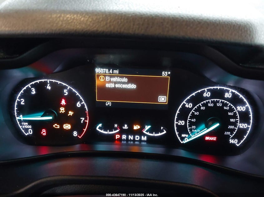 2019 Ford Transit Connect Xl VIN: NM0LS7E25K1430188 Lot: 43647190