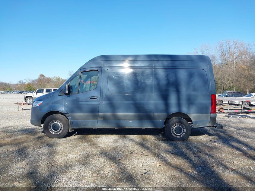 2019 Mercedes-Benz Sprinter 2500 Standard Roof V6 VIN: WD4PF0CD3KP068904 Lot: 43647192