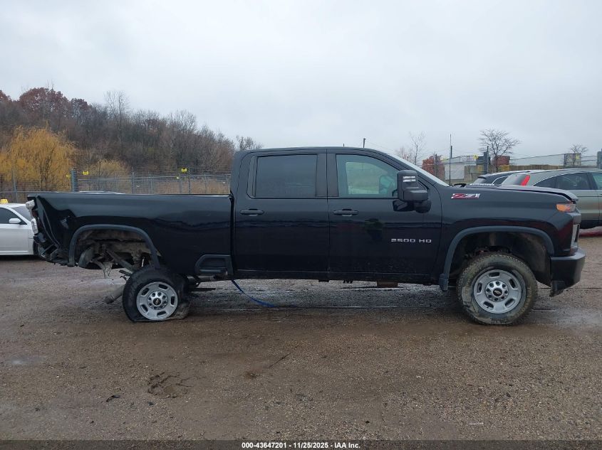 2022 Chevrolet Silverado 2500Hd 4Wd Long Bed Wt VIN: 1GC4YLEY6NF212545 Lot: 43647201