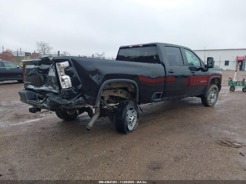 2022 Chevrolet Silverado 2500Hd 4Wd Long Bed Wt VIN: 1GC4YLEY6NF212545 Lot: 43647201