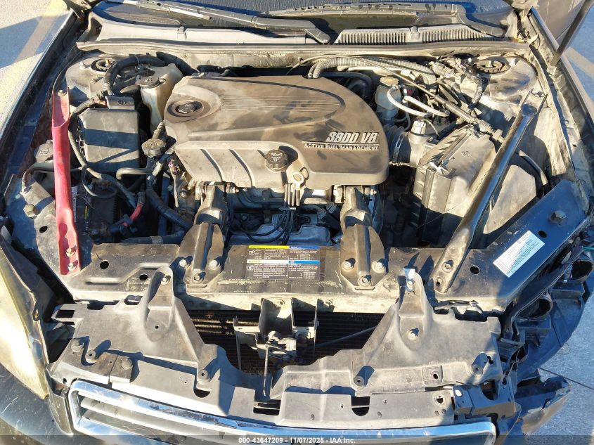 2008 Chevrolet Impala Ltz VIN: 2G1WU583089206066 Lot: 43647209