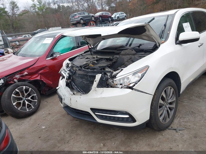 2014 Acura Mdx Technology Package VIN: 5FRYD3H4XEB012745 Lot: 43647218