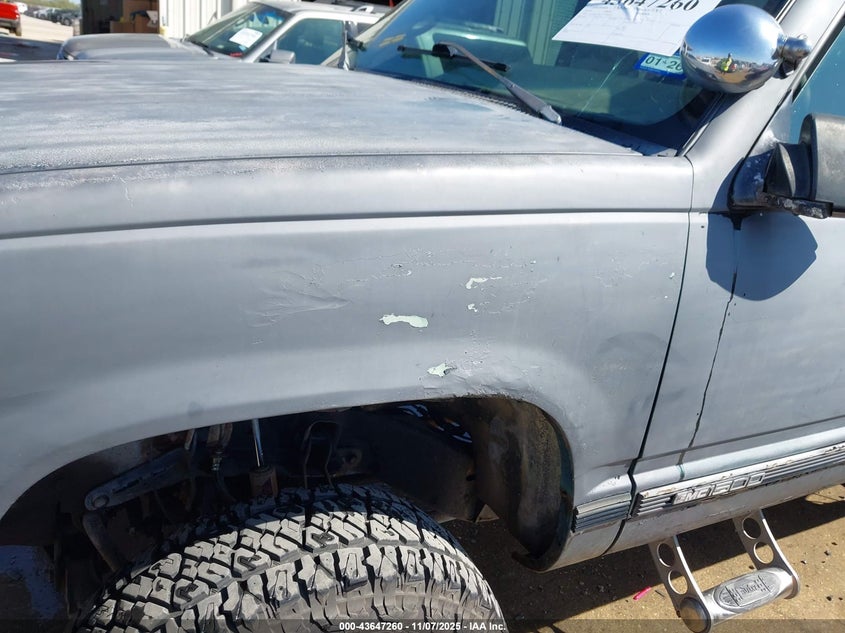 1995 GMC Sierra K1500 VIN: 2GTEK19K9S1510039 Lot: 43647260