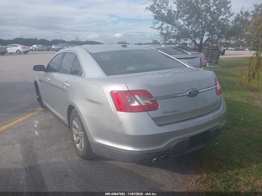 Vin: 1fahp2dw3cg125021, lot: 44142461, ford taurus se 20123