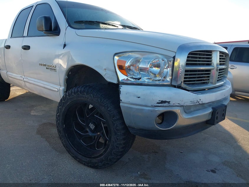 2006 Dodge Ram 1500 Slt VIN: 1D7HA18N76S597415 Lot: 43647278