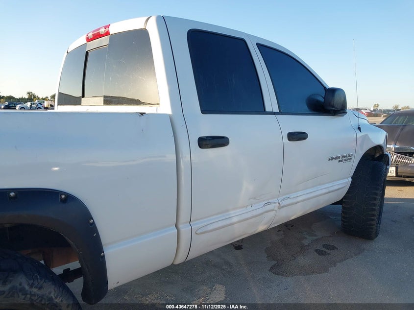 2006 Dodge Ram 1500 Slt VIN: 1D7HA18N76S597415 Lot: 43647278