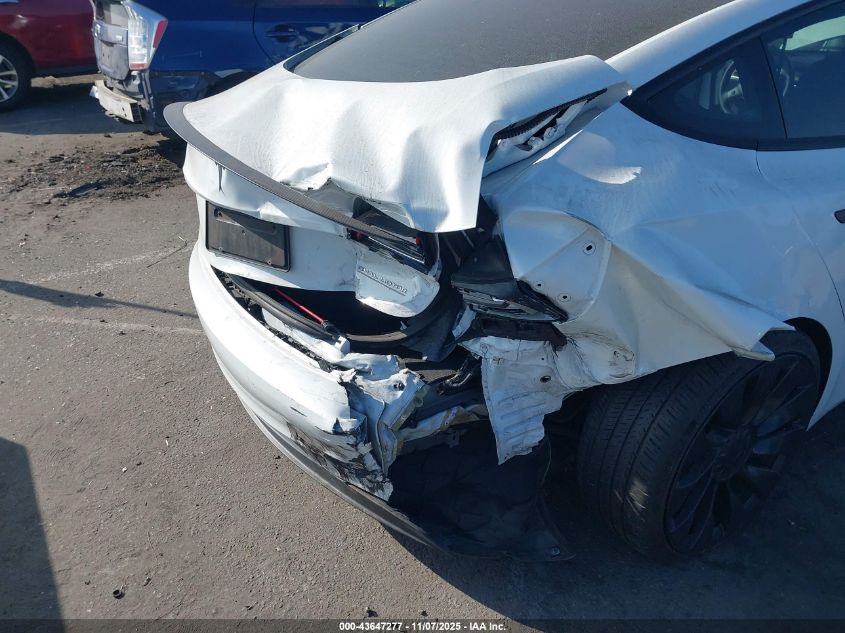 2023 Tesla Model 3 Performance Dual Motor All-Wheel Drive VIN: 5YJ3E1EC5PF480684 Lot: 43647277