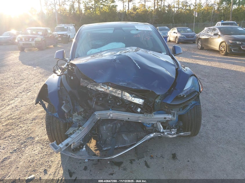 2022 Tesla Model Y Performance Dual Motor All-Wheel Drive VIN: 7SAYGDEF0NF414457 Lot: 43647288