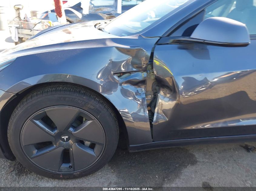 2023 Tesla Model 3 Rear-Wheel Drive VIN: 5YJ3E1EAXPF679230 Lot: 43647295