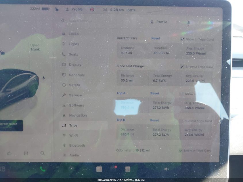 2023 Tesla Model 3 Rear-Wheel Drive VIN: 5YJ3E1EAXPF679230 Lot: 43647295