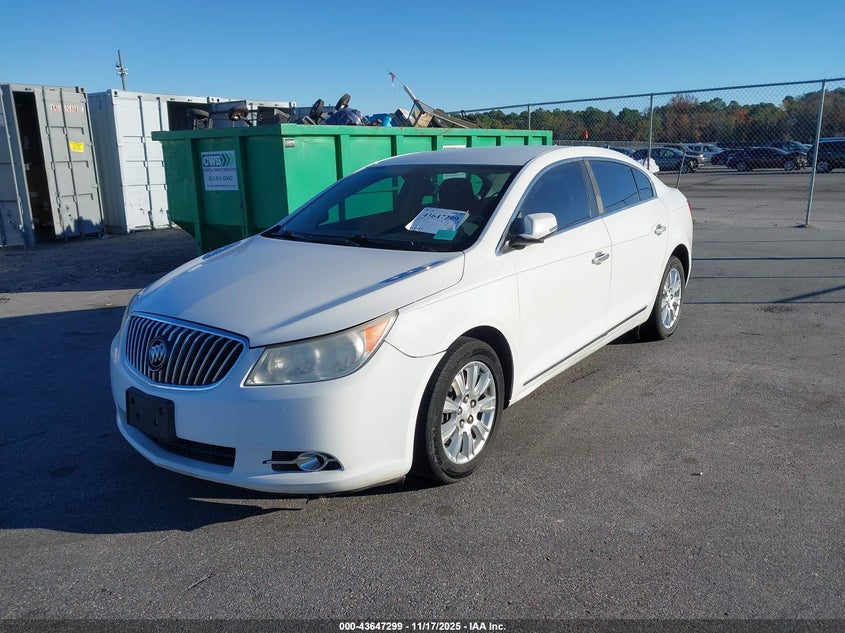 Vin: 1g4ga5e3xdf165967, lot: 44142512, buick lacrosse 20132