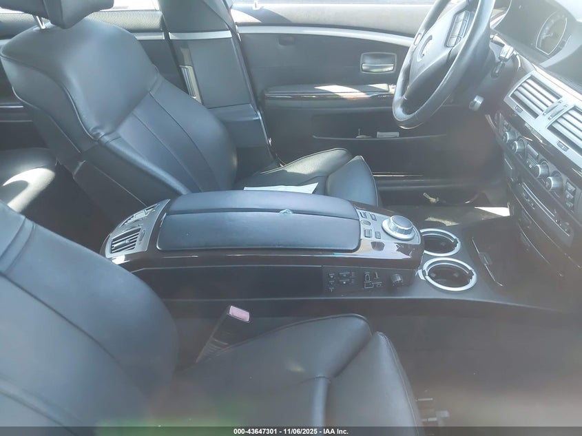 WBAHN83518DT87069 2008 BMW 7ER photo no. 5