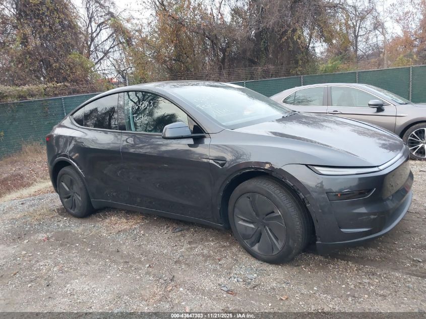 2026 Tesla Model Y Long Range Dual Motor All-Wheel Drive/Long Range Launch Series VIN: 7SAYGDEE3TA432453 Lot: 43647303