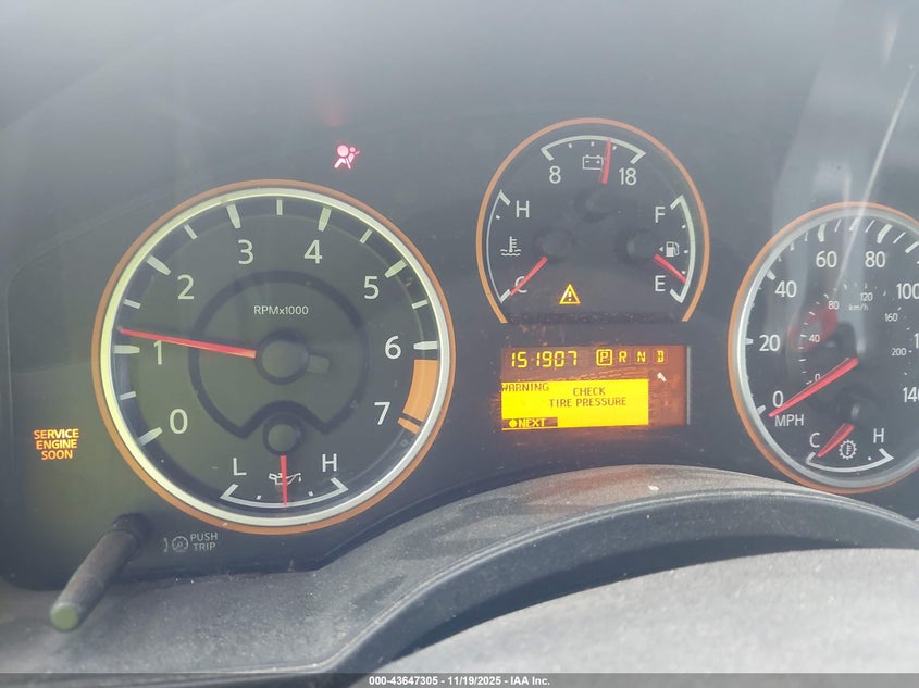 2011 Nissan Titan Sv VIN: 1N6BA0ED6BN322968 Lot: 43647305