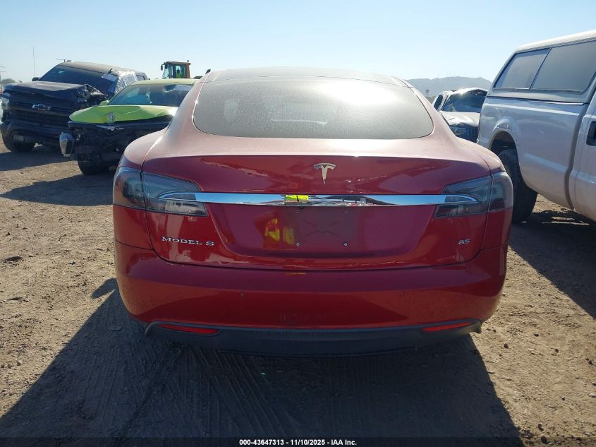 2015 Tesla Model S VIN: 5YJSA1H1XFFP75800 Lot: 43647313