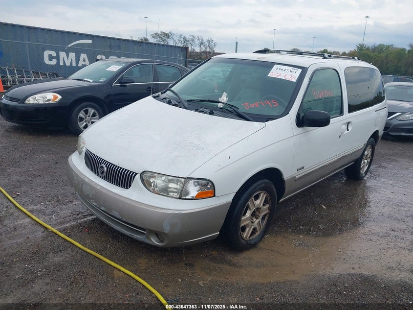 4M2ZV14T11DJ08795 2001 MERCURY VILLAGER photo no. 2