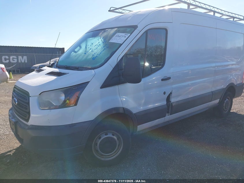 2016 Ford Transit-250 VIN: 1FTYR2CM4GKA72921 Lot: 43647376