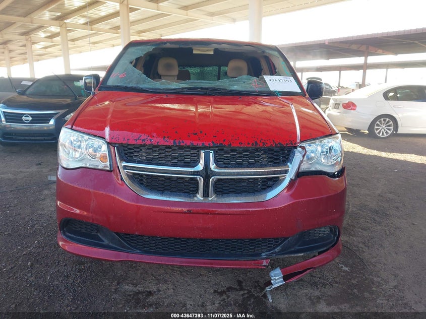 2016 DODGE GRAND CARAVAN SE - 2C4RDGBG6GR145106