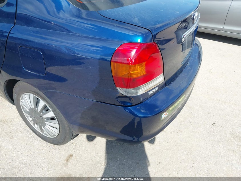 2005 Toyota Echo VIN: JTDBT123050374368 Lot: 43647397