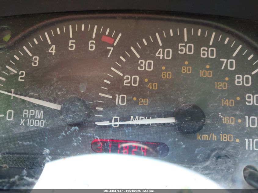 2003 Pontiac Sunfire VIN: 1G2JB12F537228839 Lot: 43647437