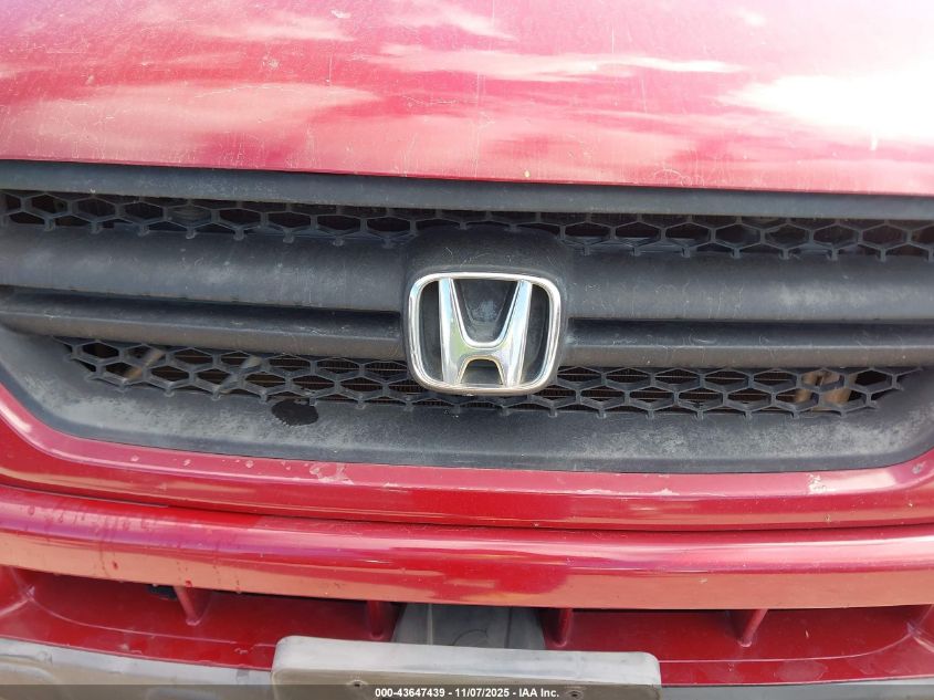 2004 Honda Pilot Ex-L VIN: 2HKYF18684H593681 Lot: 43647439