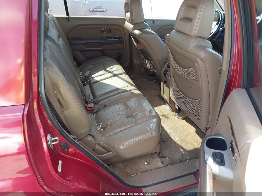 2004 Honda Pilot Ex-L VIN: 2HKYF18684H593681 Lot: 43647439