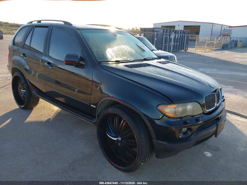 2004 BMW X5 3.0I