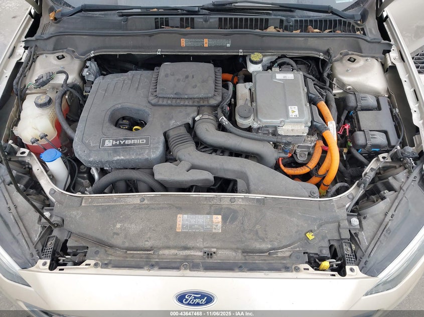 2019 FORD FUSION HYBRID SE - 3FA6P0LU1KR272392