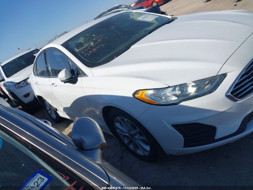 2020 Ford Fusion Se VIN: 3FA6P0H73LR241083 Lot: 43647479