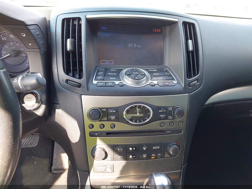 2015 Infiniti Q40 VIN: JN1CV6AP7FM503591 Lot: 43647487