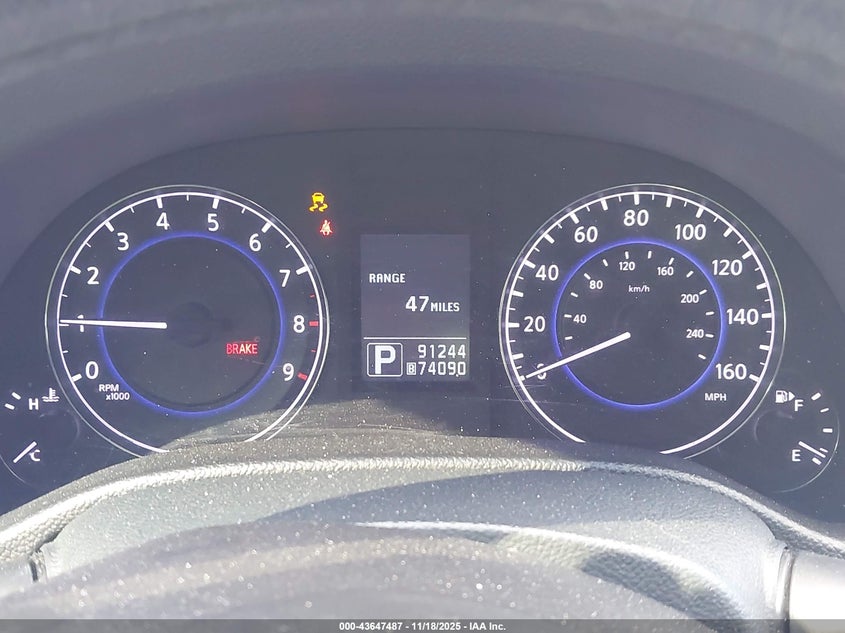 2015 Infiniti Q40 VIN: JN1CV6AP7FM503591 Lot: 43647487